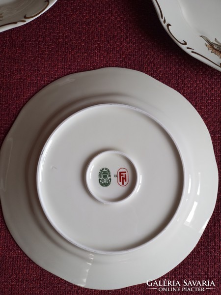 Zsolnay retró luxus 6 darabos tányér