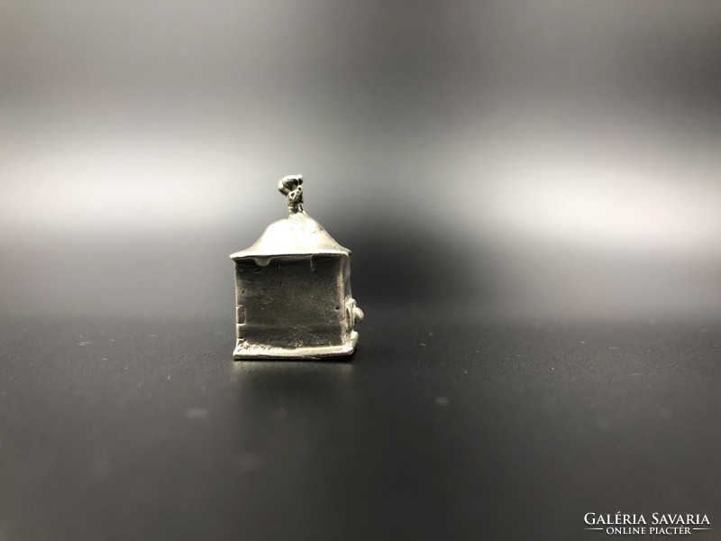 Kávédaráló miniatűr 800-as ezüst