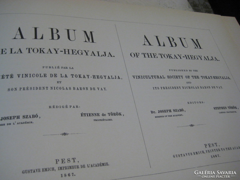 Tokaj foothills album, 32 x 25 cm