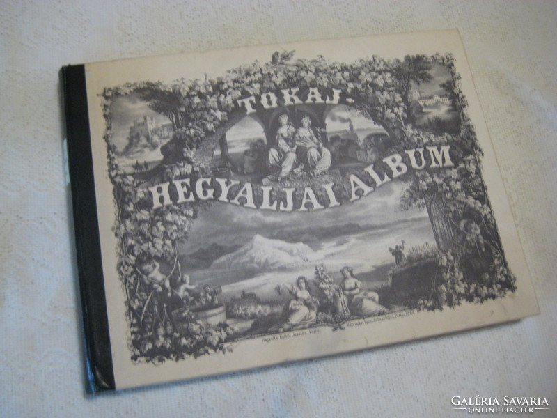 TOKAJ  HEGYALJAI   ALBUM   reprint  kiadás  32 x 25 cm