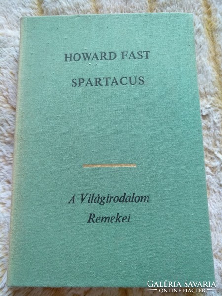 Fast: Spartacus, Világirodalom remekei sorozat, alkudható!