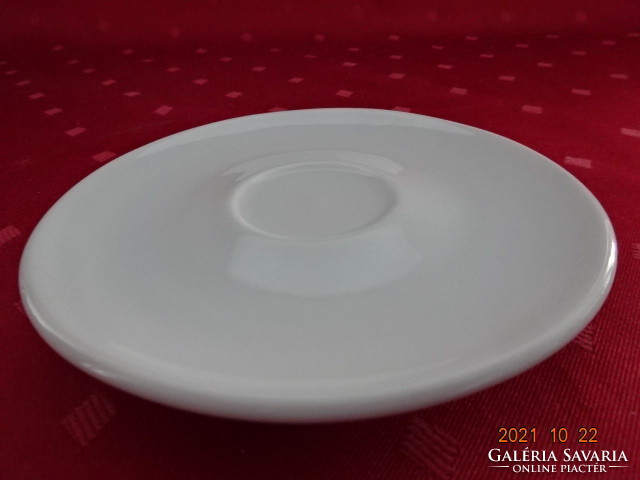 Italian porcelain coffee cup coaster, diameter 13.5 cm. He has!