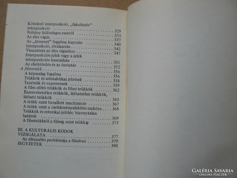 VÁLOGATOTT TANULMÁNYOK, CHRISTIAN METZ 1978, (PARIS 1974) KÖNYV JÓ ÁLLAPOTBAN (300 pld.) RITKA