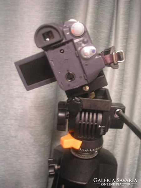 U13 professional film, photo, instrument stand, porst-professional tripod-ckm + leather case 360-degree translation, fast attachment