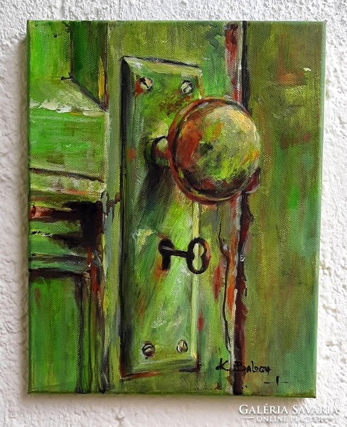Door handles - old doors, old locks