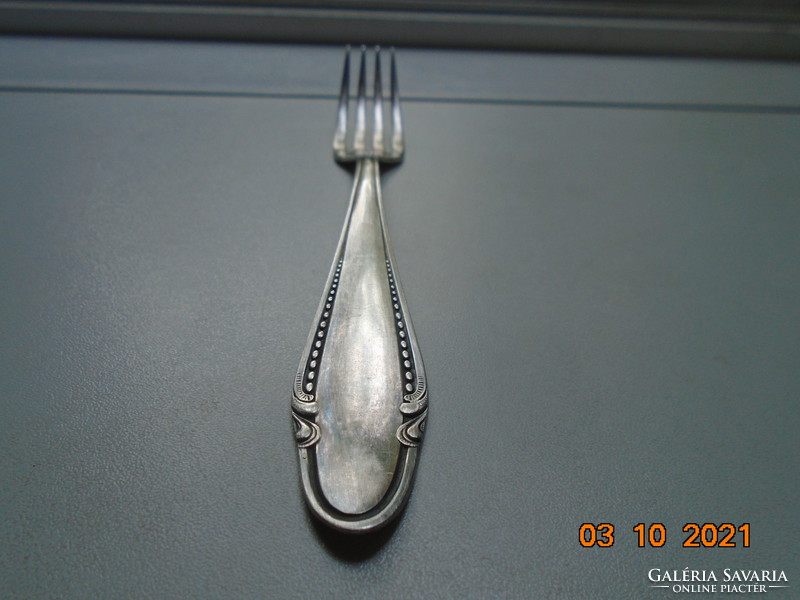Gowe / wellner silber 90 marked 45 silver plated fork
