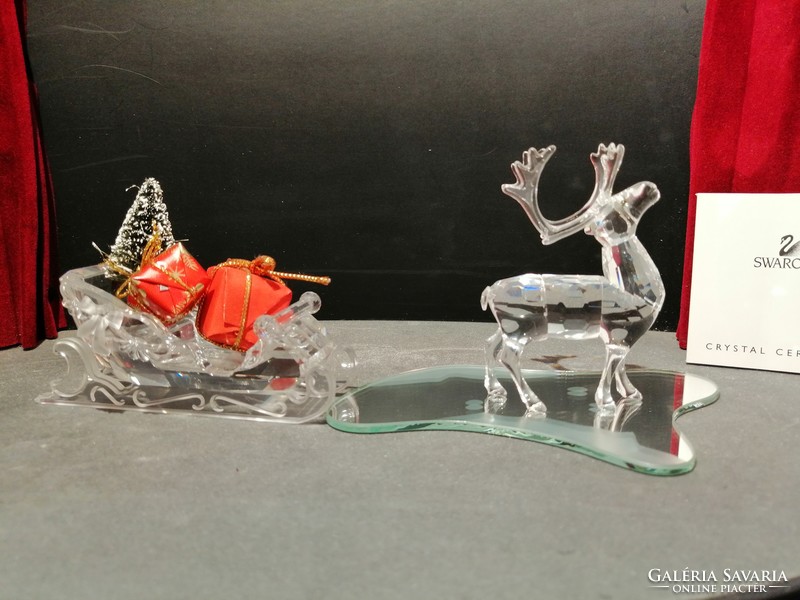 Swarovski crystal Christmas composition