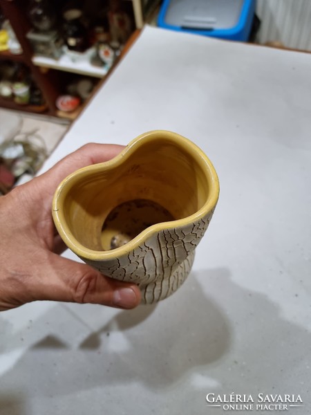 Applied art ceramic vase