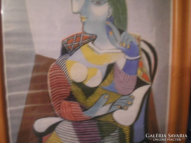 N1 picasso image rarity 50 x 40 cm glass plate rarity no comment discounted discounted