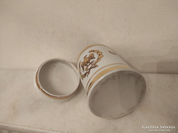 Antik patika dekoráció gyógyszertár porcelán patika tégely gyógyszer orvosi eszköz 239