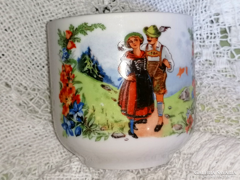 Old Tyrolean mug, cup, collection