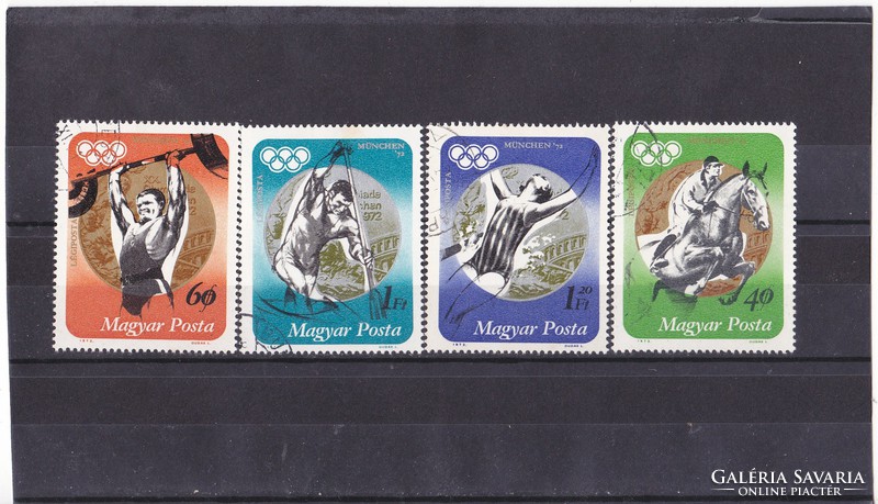 Hungary airmail stamps 1973