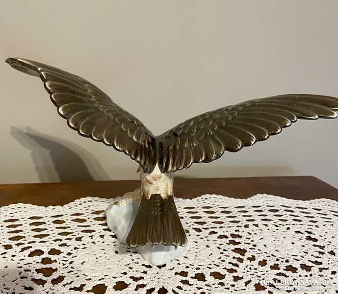 Herend porcelain eagle figure