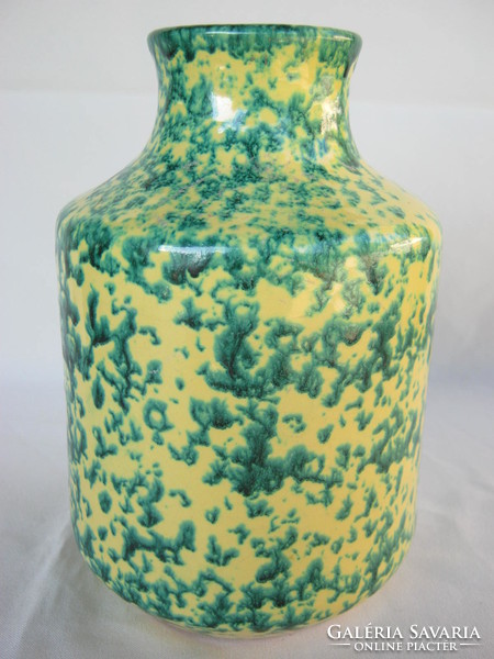 Retro ... Applied art ceramic vase 19 cm