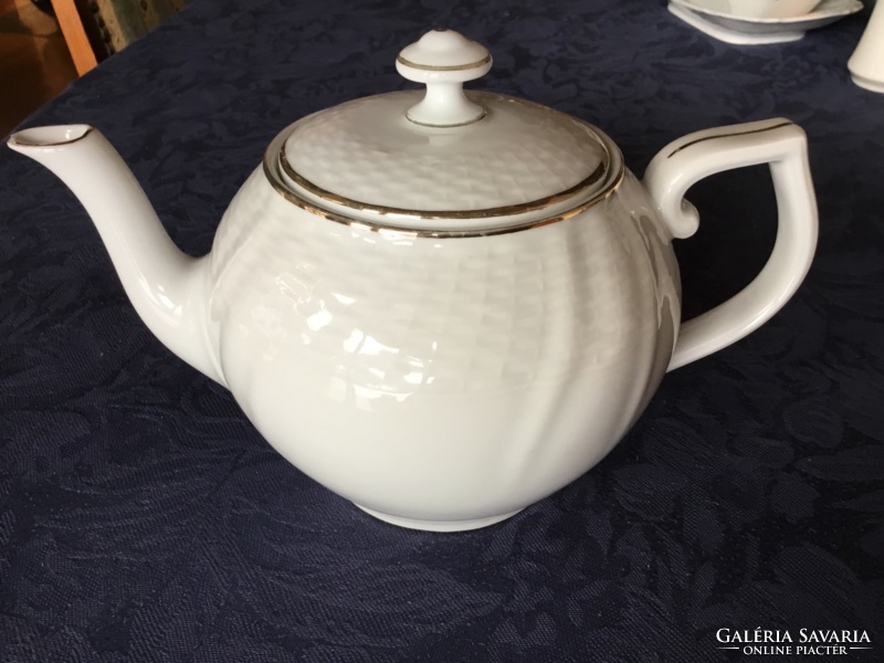 Elbogen tea pouring, flawless, snow-white, epiag porcelain (32)