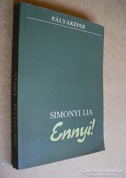 That's it! (Review of 50 years of film work (1937-1987), lia simonyi 1988, book in good condition