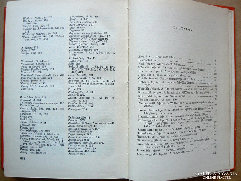 A FIMMŰVÉSZET TÖRTÉNETE, GEORGES SADOUL 1959 (PARIS 1949), KÖNYV JÓ ÁLLAPOTBAN,  RITKA