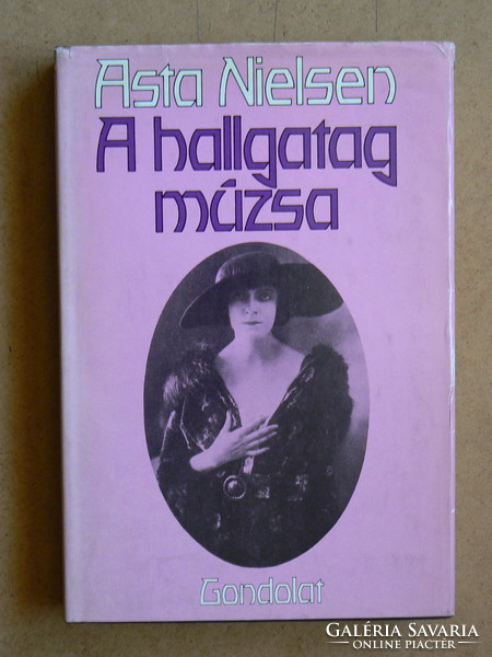 The silent muse, asta nielsen 1982 (berlin 1977), book in good condition,