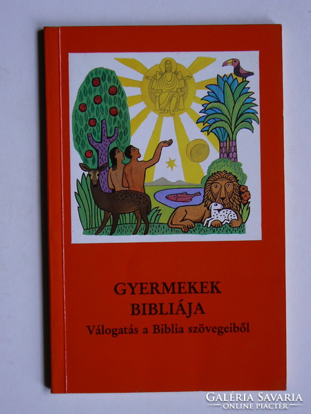 GYERMEKEK BIBLIÁJA JACOB ECKER 1983 KÖNYV JÓ ÁLLAPOTBAN