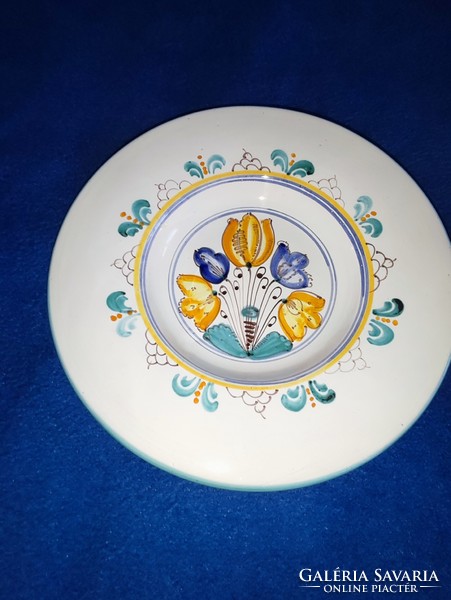 Ceramic plate /marked/ 23.5 cm.