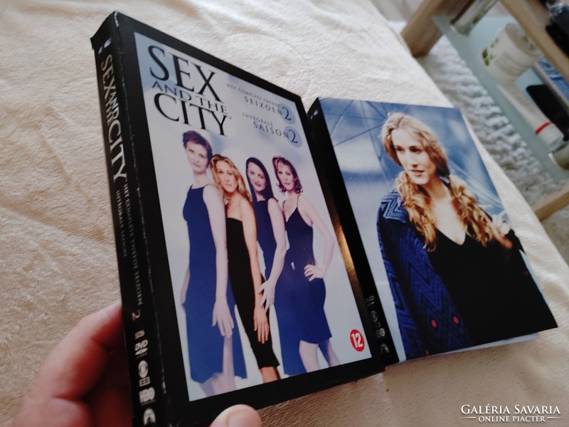 SEX and the City   Szex és New-york 2.évad  Ritkaság makulátlan 3 db DVD