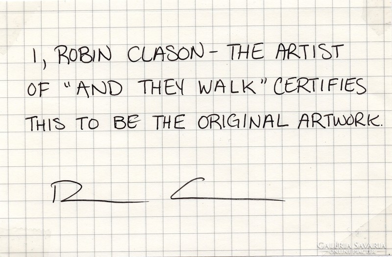 Robin Clason (1984-): And they walk.