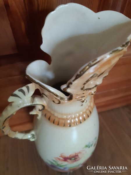 Álomszép fajansz váza,karaffa