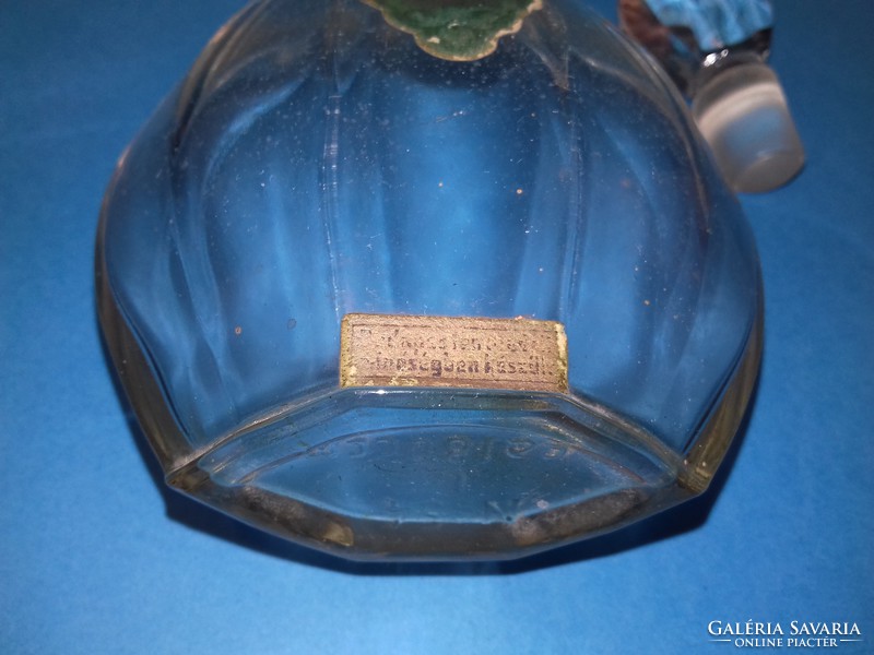 Antik 4711 kölnis üveg üveg dugóval