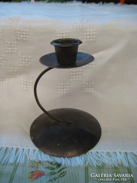 Copper candle holder 10 cm