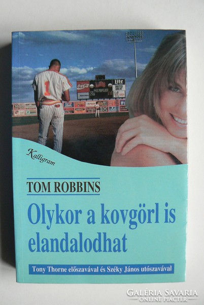 Sometimes the cogwheel can wander, tom robbins 1994, book in excellent condition
