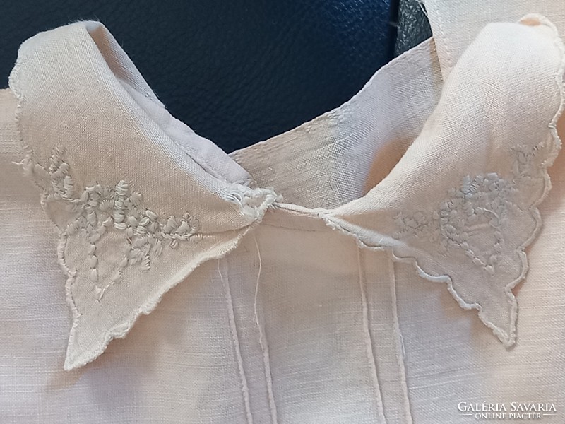 5 Antique pre-war baby clothes with embroidery and 