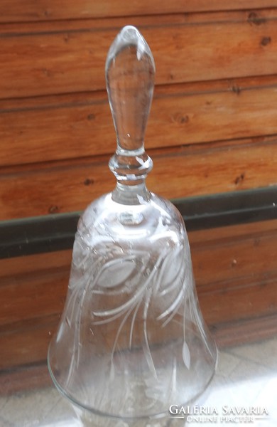 Polished glass - crystal - bell - bell