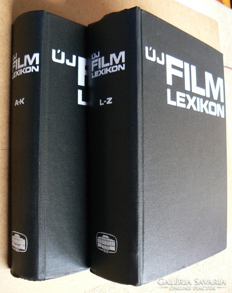 New film lexicon (a-k, l-z) two volumes in one 1973, book in good condition