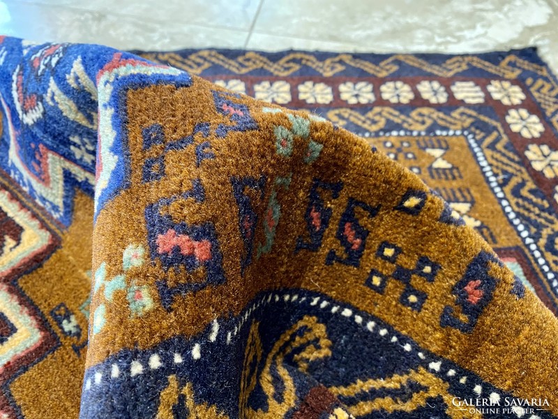 Afghan tribal rug 125x82cm