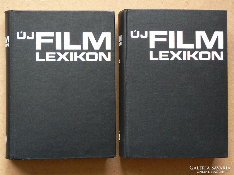 New film lexicon (a-k, l-z) two volumes in one 1973, book in good condition