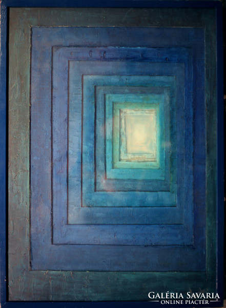 Lantos György: Windows 2002 (70*50 cm)