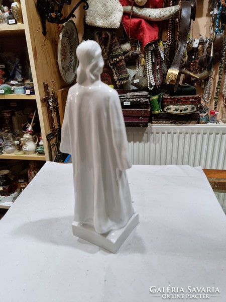 White Herend Jesus figure