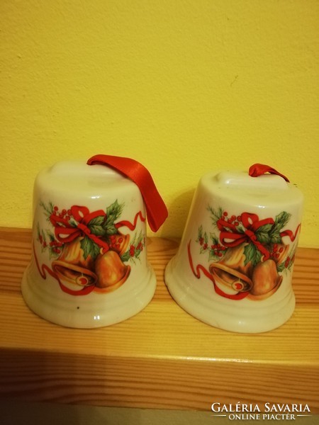Porcelain Christmas bells