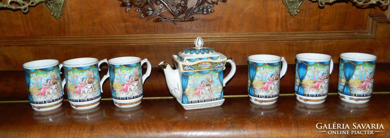 Sadler - Midsummer Night's Dream - luxury tea set