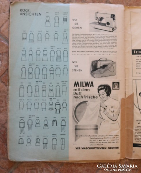 1964 Pramo for sewing antique newspaper with chin