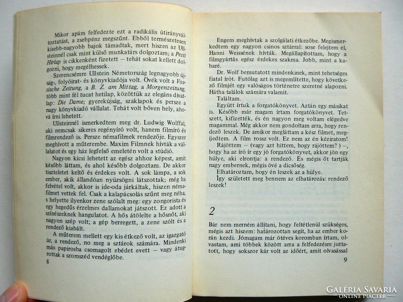 From Hyppolit to the purple acacia, István Szekler 1978, book in good condition