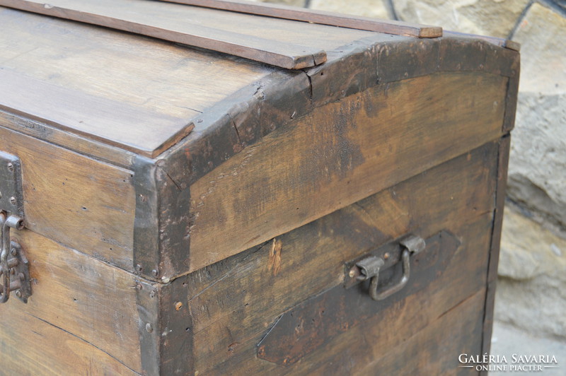 Antique French suitcase