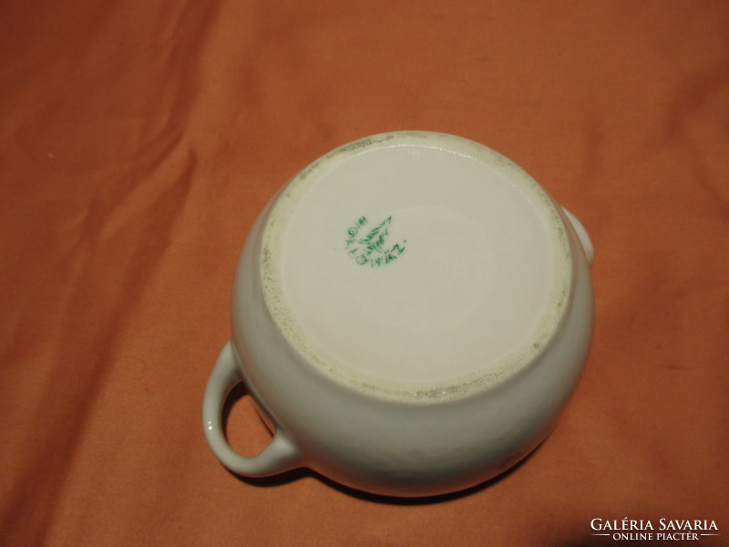 Régi Hollóházi porcelán kis játék leveses tál baba készlethez