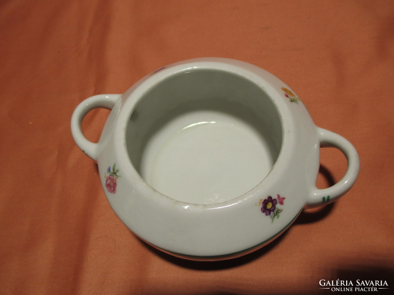 Régi Hollóházi porcelán kis játék leveses tál baba készlethez