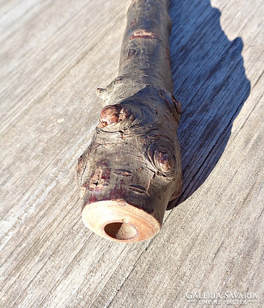Old naturalistic pipe