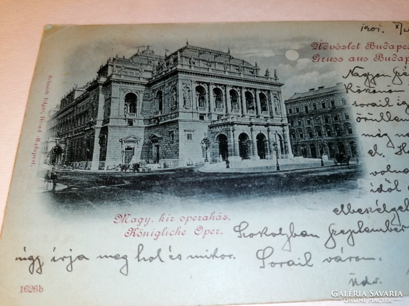 Budapest Magyar királyi operaház   1901 (32.)