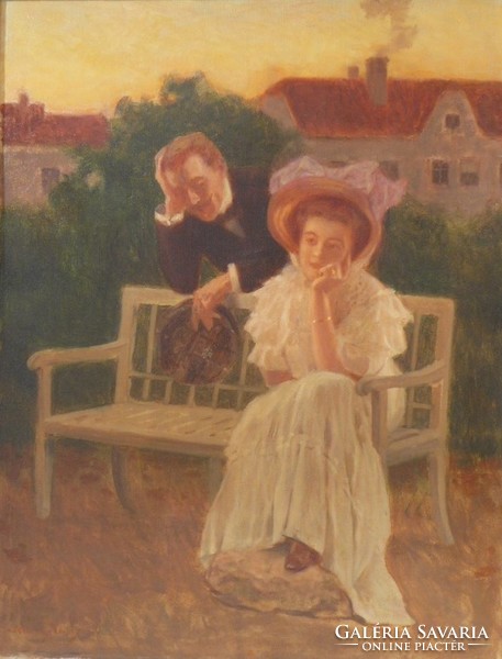 Margitay tihamér (1859 - 1922): courtship