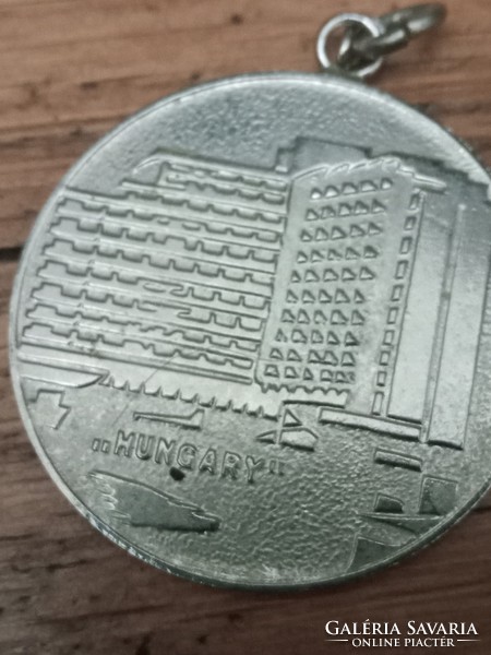 Budapest intercontinental keychain coin from the 1970s and 1980s
