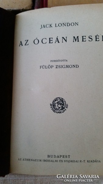 Adventurous novels.Jack london ocean tales, miraculous love, the brown wolf for sale!