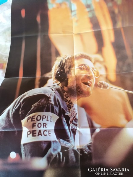Original giant poster John Lennon - people for peace